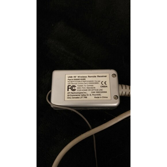ATI Remote Wonder RF PC Multimedia Controller with Receiver **As Is** - Picture 5 of 5